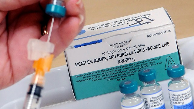 Photo: Measles, Mumps and Rubella Vaccine, Orange County Health Department, Orlando, Florida